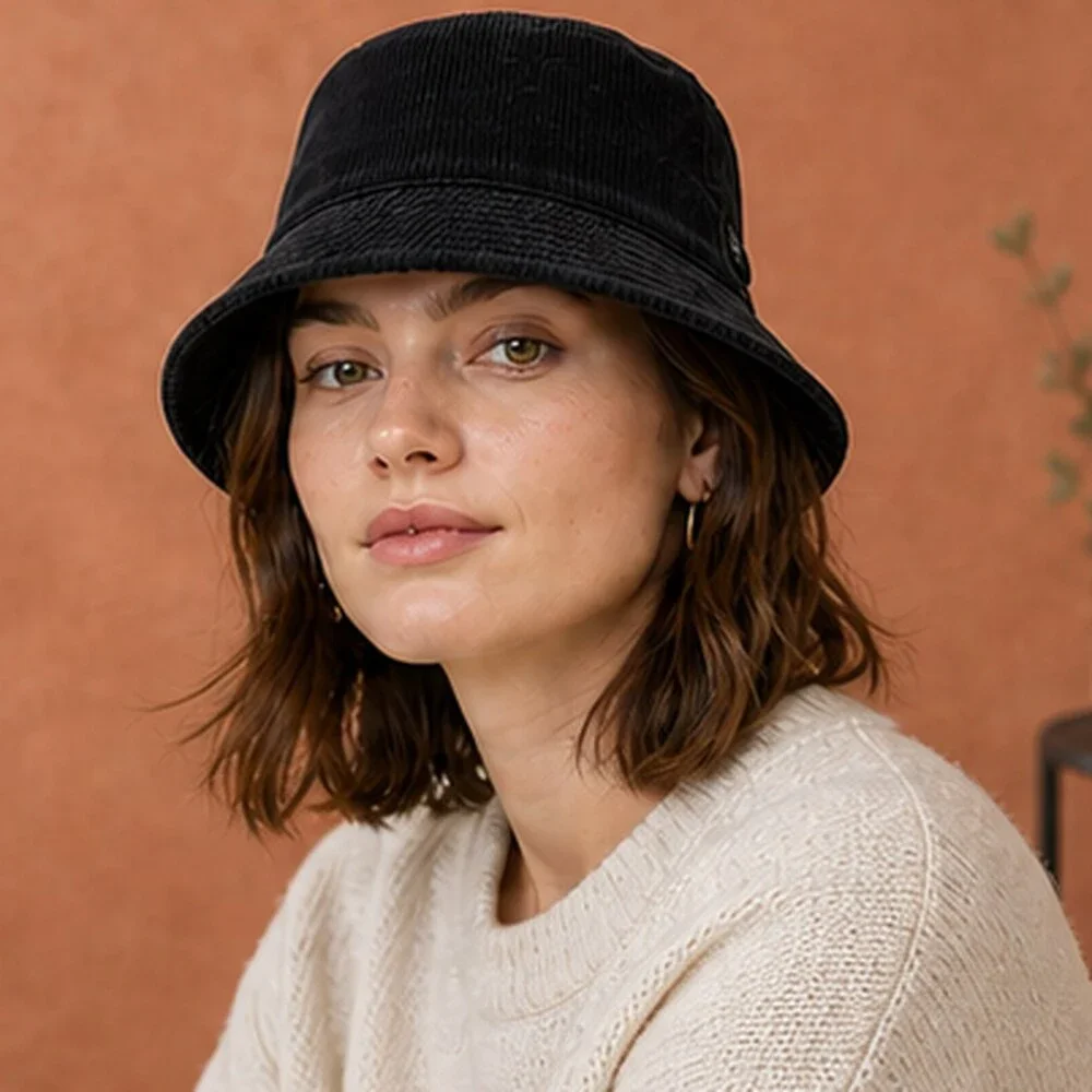 ALO Yoga Black Summer Bucket Hat Sporty